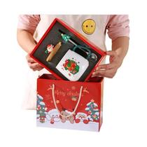 Canecas De Cerâmica De Natal Fofas Com Colher Coberta, Copos De Leite, Presentes Para Café No