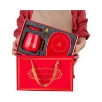 Canecas De Cerâmica Isoladas Para Café, Lembrança De Festival, Conjunto De Presentes Para Escritório