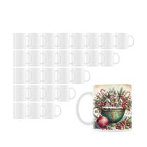 Canecas De Cerâmica Para Sublimação De 310ml, Pacote Com 2, Com Alças Para Suco, Cerveja,