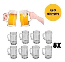 Canecas de chopp clink 400 ml - 8 canecas