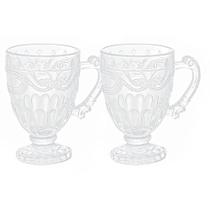 Canecas De Cristal Imperial Transparente 190Ml 2 Peças Lyor