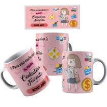 Canecas de Porcelana Branca Personalizadas Profissões 10