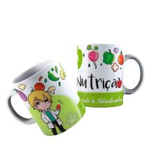 Canecas de Porcelana Branca Personalizadas Profissões 7
