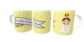 Canecas de Porcelana Branca Personalizadas Santos Catolicos
