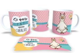 Canecas de Porcelana Personalizadas Ihama Irritada