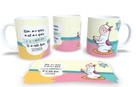 Canecas de Porcelana Personalizadas Ihama Irritada