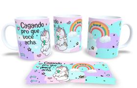Canecas de Porcelana Personalizadas Irônicas