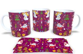 Canecas de Porcelana Personalizadas Natal 5