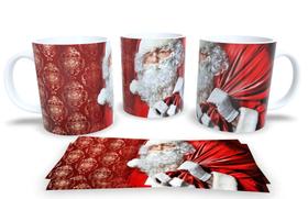 Canecas de Porcelana Personalizadas Papai Noel 4