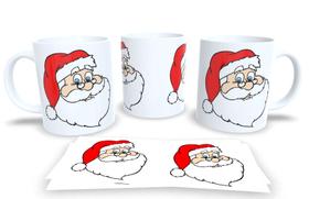 Canecas de Porcelana Personalizadas Papai Noel