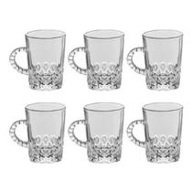 Canecas de Vidro com 6 Unidades Dublin Lyor Gotas 115 ml