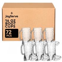 Canecas Drink JoyServe Bota de Cowboy 72 Unidades Livre de BPA 500 ml