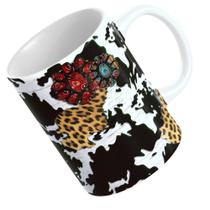 Canecas florais, borboletas e miscelânea