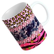 Canecas florais, borboletas e miscelânea