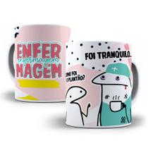 Canecas Flork Profissões + Chaveiro Presente