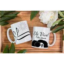 Canecas Páscoa Cristã - Porcelana
