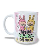 Canecas Personalizada Labubu Amigas
