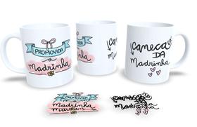 Canecas Personalizadas Dinda e Dindo