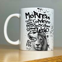 Canecas porcelana Frases Bíblicas Cristãs Versículos Evangélicas Gospel