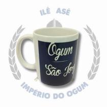 Canecas porcelana - ogum / são jorge