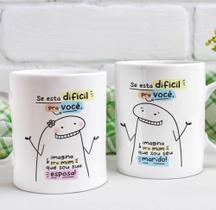 Canecas porcelana personalizada Para Casal