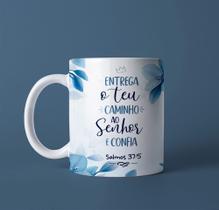 Canecas Porcelana Versículos Gospel Cristã Pastora Pastor Aniversário Cerâmica