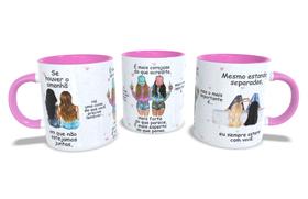 Canecas Rosa Personalizadas Coleção Se Houver o Amanhã