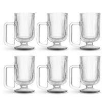 Canecas Savor Premium Canelado Conjunto de 3 ou 6 de 220 ml ou 260 ml