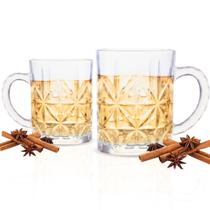 Canecas Vidro Sirius Chá Café 200ml Conjunto 6 Pçs - Dolce Home Canecas Vidro Sirius Chá Café 200ml Conjunto 6 Pçs - Dolce Home