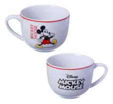 Canecas Zona Criativa Sopa Mickey Branco Capacidade 500ml