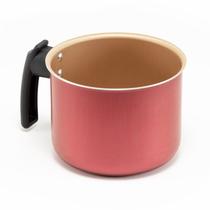 Caneco Leiteira Fervedor n14 Cereja e bege