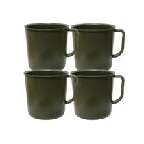 Caneco Militar 500ML Preto 4 Unidades