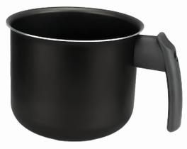Caneco n.12 antiaderente preto fervedor leiteira 1,2 litros