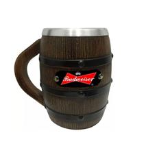 Caneco Térmico Chopp Formato Barril 375Ml Poliuretano