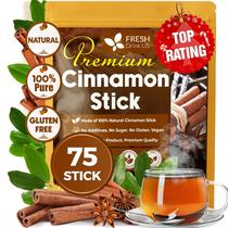 Canela em pau FRESHDRINKUS Premium 75 unidades 100% natural Canela em pau FRESHDRINKUS Premium 75 unidades 100% natural