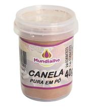Canela Pura Em Pó Mundialho 40g