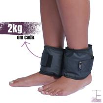 Caneleira 2kg Preto Par - Flex Mouve