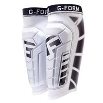 Caneleira de futebol G-Form Pro-S Vento preta para adultos média