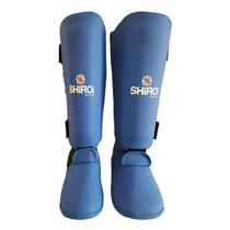 Caneleira de Karate protetor de Pé e Canela Homologada CBK Shiroi