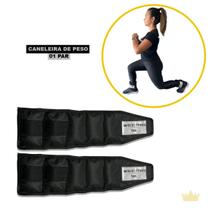 Caneleira De Peso 1kg Rei Do Fitness - Par Caneleira De Peso 1kg Rei Do Fitness - Par