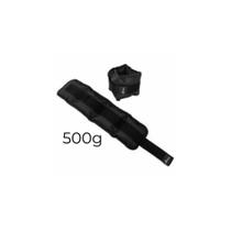 Caneleira de Peso Preta Par de 500g - 5Kg Treino Exercício Academia Exercício Funcional Musculação Fisioterapia