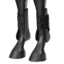 Caneleira Hípica Instep Cinza com tiras autocolantes 27306 Caneleira Hípica Instep Cinza com tiras autocolantes 27306