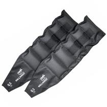 Caneleira Kallango Tradicional Nylon Preta 0,5kg Par Caneleira Kallango Tradicional Nylon Preta 0,5kg Par