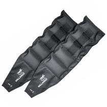 Caneleira Kallango Tradicional Nylon Preta 1kg Par Caneleira Kallango Tradicional Nylon Preta 1kg Par
