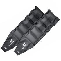 Caneleira Kallango Tradicional Nylon Preta 2kg Par Caneleira Kallango Tradicional Nylon Preta 2kg Par