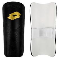 Caneleira Lotto Preto Adulto Futebol Original Resistente