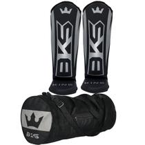 Caneleira Muay Thai Kickboxing Protetor De Canela Bolsa