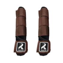 Caneleira Para Cavalo Marrom Caneleira Para Cavalo Marrom