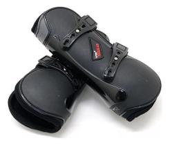 Caneleira Para Cavalo Nekkar De Pino 24cm Hipismo Preto Vtr Caneleira Para Cavalo Nekkar De Pino 24cm Hipismo Preto Vtr