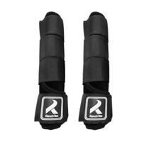 Caneleira Para Cavalo Preto - Par Caneleira Para Cavalo Preto - Par